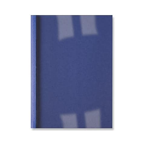 Copertine per rilegatura termica LinenWeave 3 mm blu (100) , Blu, A4, 10,4 cm, 23,5 cm, 31 cm - Foto 1