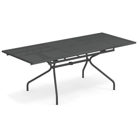 Tavolo Athena 160+50 X 90 X 75 Cm 3428   - Ferro Antico - Foto 2