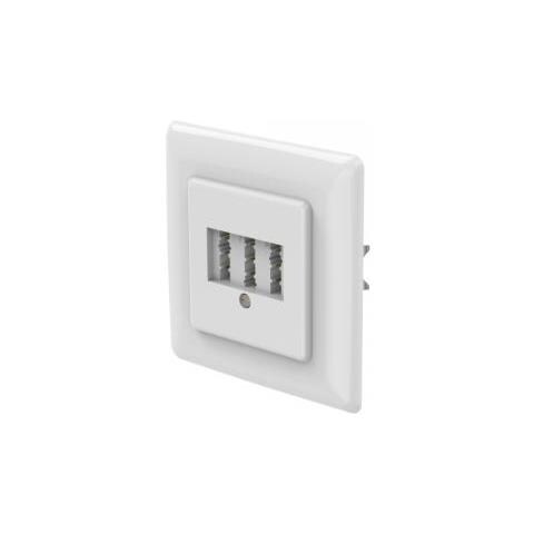 00201144 Scatola Di Connessione Telefonica Bianco Plastica 1 Pz - Foto 1