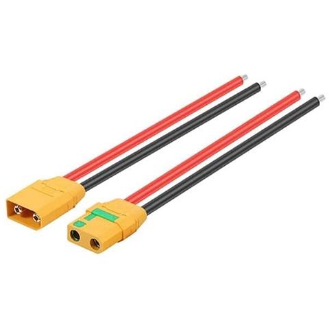 1 Paio X90 Femmina Maschio Connettore Spina Con Cavo 10awg Per Batteria Scooter (1 Paio Xt90 Con Cavo 10awg) - Foto 3