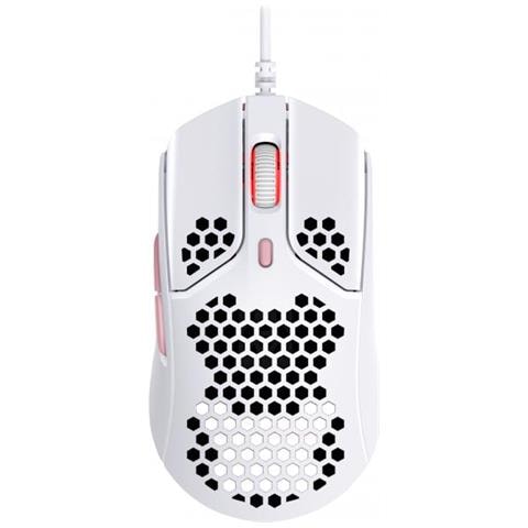 Pulsefire Haste Gaming Mouse (bianco-rosa) - Foto 1