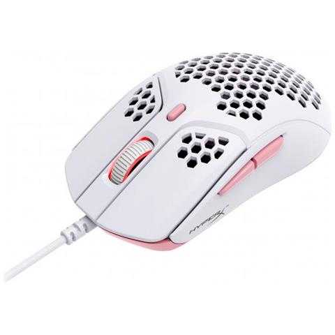 Pulsefire Haste Gaming Mouse (bianco-rosa) - Foto 3