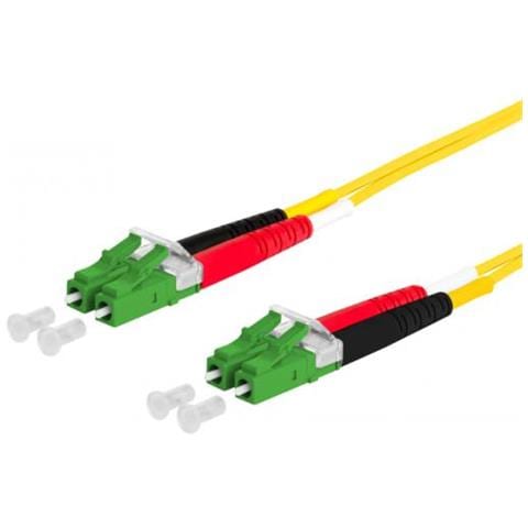 Metz Connect 151p1jaja10e Cavo A Fibre Ottiche 1 M Lcd Lc /apc Os2 Giallo - Foto 1