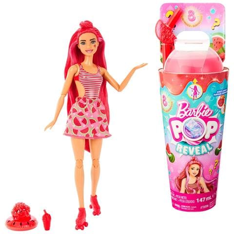 Barbie Pop Reveal Serie Frutti Tema Anguria - Foto 1
