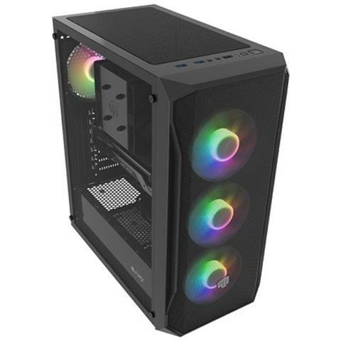 Case Computer Desktop Atx Nfo-2154 Nero - Foto 1