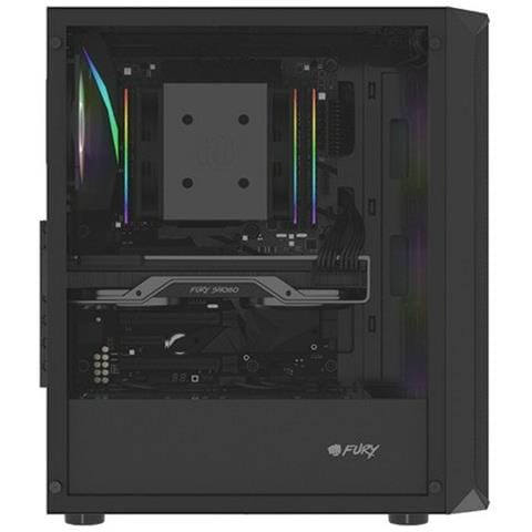 Case Computer Desktop Atx Nfo-2154 Nero - Foto 2