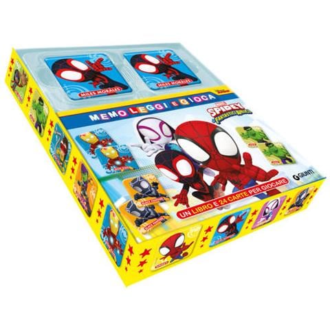 Spidey E I Suoi Fantastici Amici. Memo Leggi E Gioca. Con 24 Carte Memory - Foto 2
