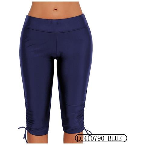 Costume Da Bagno Per Donna Pethuel Pantaloncini Da Mare Yy-0512-38 Blu - Foto 1