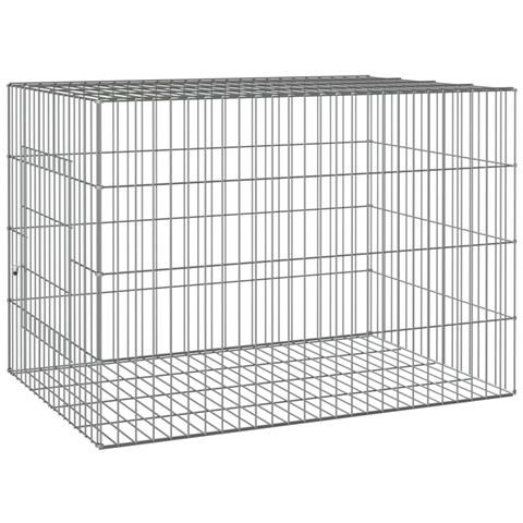 Conigliera 78x54x54 Cm Ferro Zincato - Foto 1