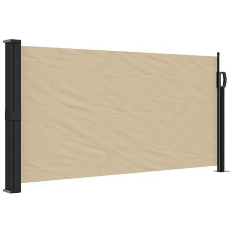 Tenda Da Sole Laterale Retrattile Beige 100x300 Cm - Foto 2