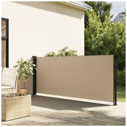 Tenda Da Sole Laterale Retrattile Beige 100x300 Cm - Foto 1