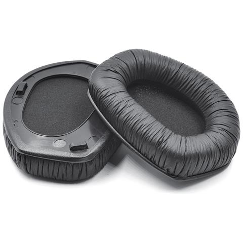 Cuscinetti Auricolari Di Ricambio In Pelle Artificiale Sennheiser Wrinkle Black - Foto 1