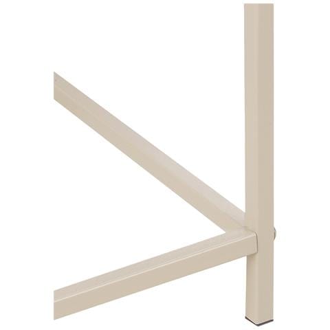 Vaso Per Piante Rialzato Tapien Metallo 70 Cm Beige - Foto 6