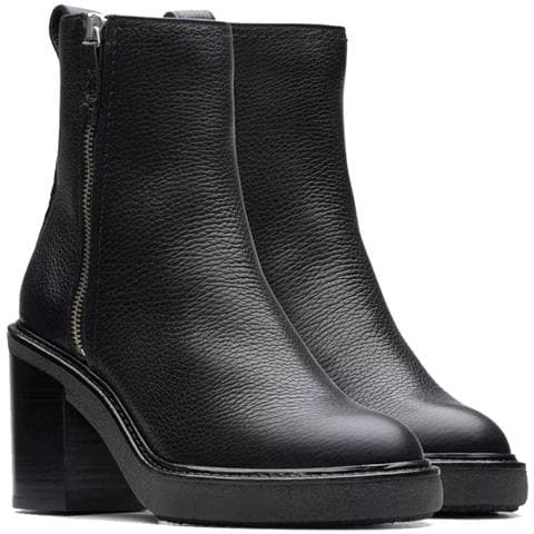Cassiano Booties Stivaletti Pelle Scarpe Donna Nero Eu 40, 26178671 - Foto 1