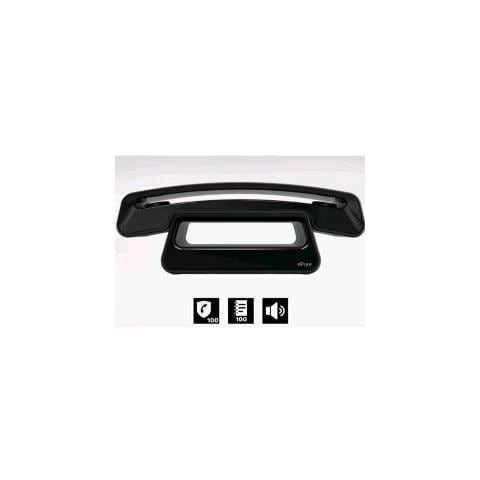 Epure Iconic Noir - Telefono Fisso Design Moderno con Display Digitale, Tasti Retroilluminati e Vivavoce - Nero - Foto 1