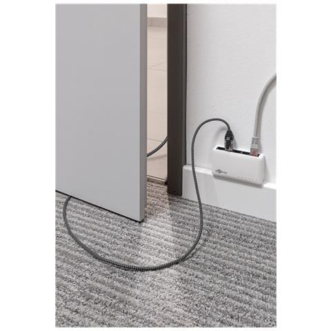 74394 adattatore per inversione del genere dei cavi USB 3.0 type A RJ45 Nero, Argento - Foto 2