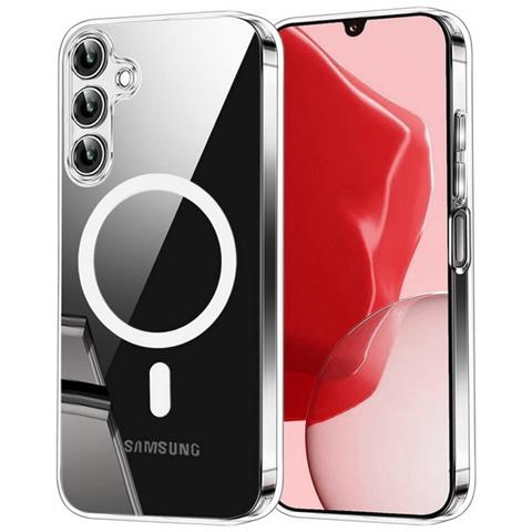 Clear Mag Mid Custodia Tpu Cover Case Compatibile Con Magsafe Per Samsung Galaxy A26 - Foto 5