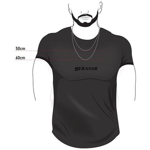 Collana Premium Faith Da Uomo | Acciaio Chirurgico Inossidabile 316l | Impermeabile | Chiusura Di Sicurezza | Nero | 60 Cm - Foto 6