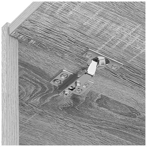 Mobiletto per lavatrice Grigio Sonoma 67,5 x 68 x 200 cm - Foto 9