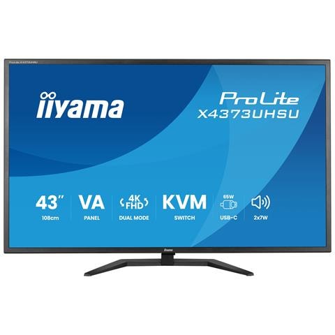 Monitor 42,5" LED Flat X4373UHSU-B2 4K Ultra HD Tempo di risposta 3 ms - Foto 1
