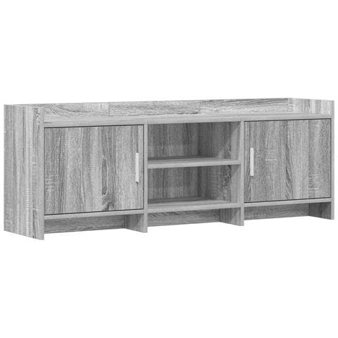 Mobile TV 130 x 33 x 47 cm Sonoma grigio Legno ingegnerizzato - Foto 1