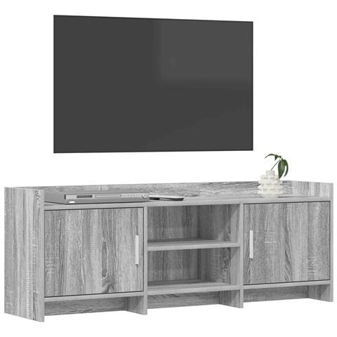 Mobile TV 130 x 33 x 47 cm Sonoma grigio Legno ingegnerizzato - Foto 2