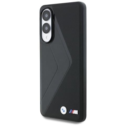 Custodia Per Telefono Nera In Pelle Con Magsafe Per Samsung Galaxy S25 Edge Bmw - Foto 2