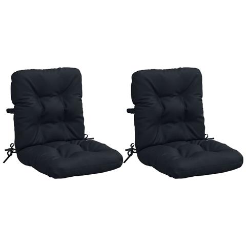 Cuscini per Sedia Alta in 2 Pezzi VIANEN 2 pcs 100% Poliestere - Foto 1