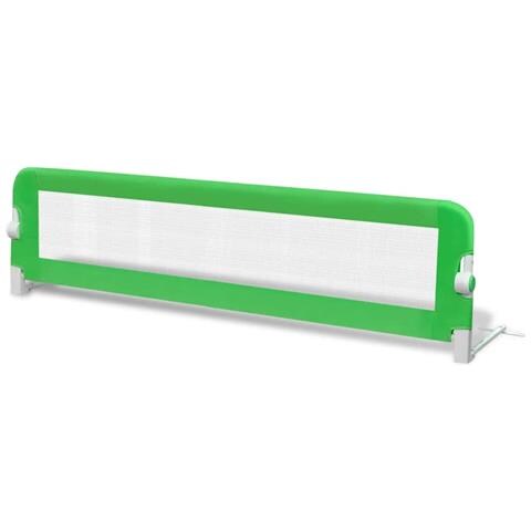 Barriera Di Sicurezza Per Letto Bambino 150 X 42 Cm Verde - Foto 1