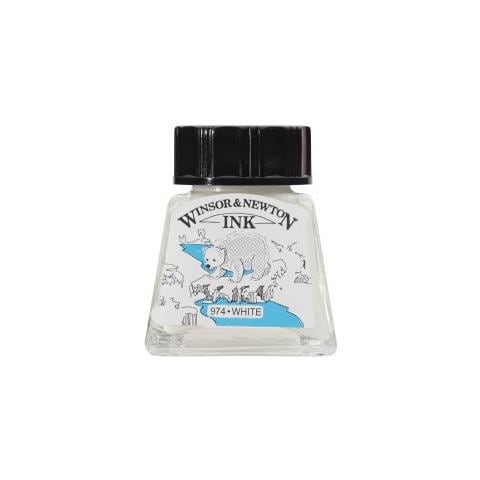 14 ml Drawing Ink Bottle - nero Indiano N / a White - Foto 1