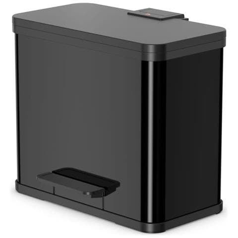 Pattumiera A Pedale Oko Duo Plus L 17 L+9 L Nera 0630-260 - Foto 1