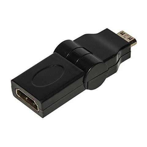 Adattatore Mini Hdmi Maschio - Hdmi Femmina Con Connettore Inclinabile - Foto 1