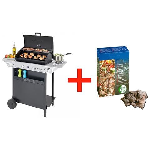 Barbecue A Pietra Lavica Xpert 200ls Rocky Campigaz - Foto 7