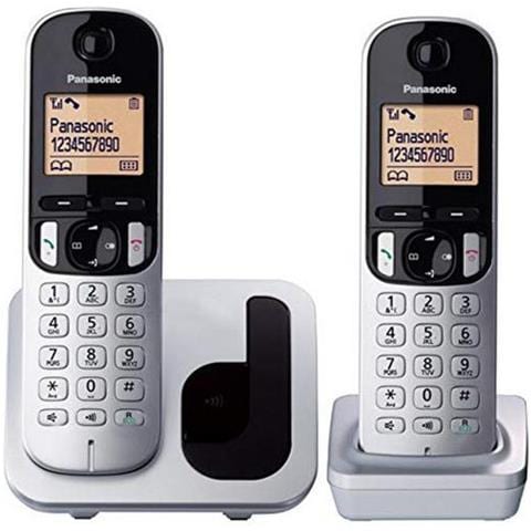 Telefono Senza Fili Duo Kx-tgc212sps (2 Pcs) Nero / argentato S0420532 - Foto 1