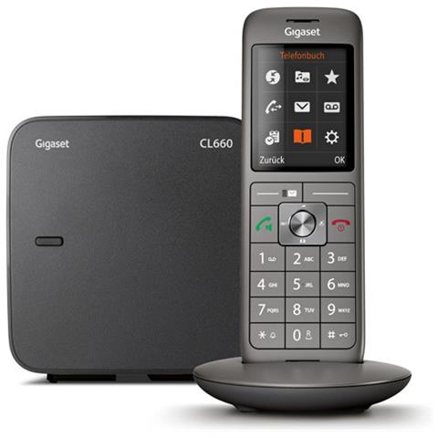 Cl660 Cordless Display 2,4" Vivavoce Nero - Foto 2