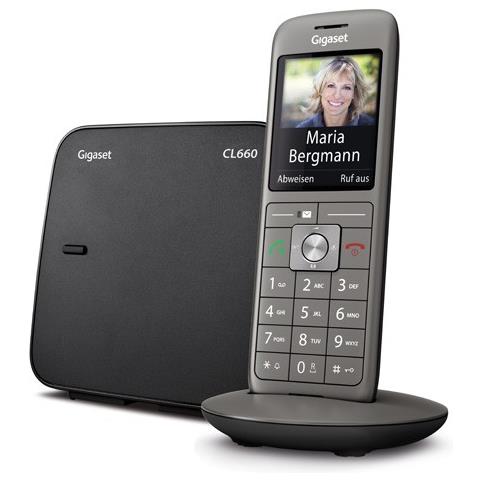 Cl660 Cordless Display 2,4" Vivavoce Nero - Foto 3