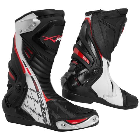 Stivali Omologati Ce Moto Quad Motocross Touring Sport Bianco 41 - Foto 2