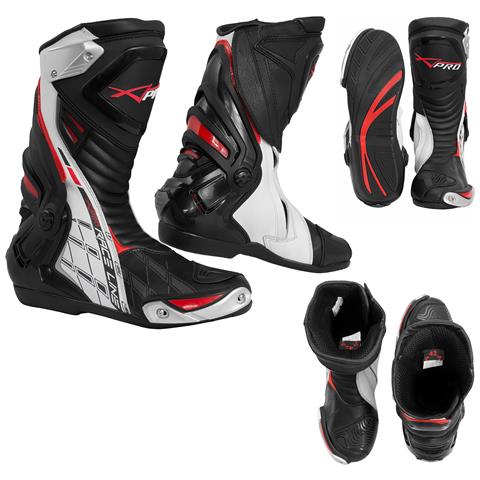 Stivali Omologati Ce Moto Quad Motocross Touring Sport Bianco 41 - Foto 1