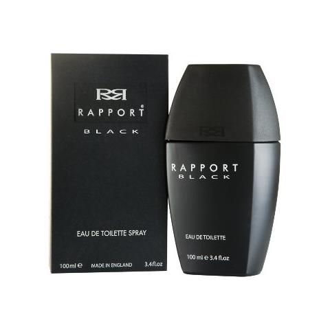 , Rapport Black, Eau De Toilette Spray Da Uomo, 100 Ml - Foto 1