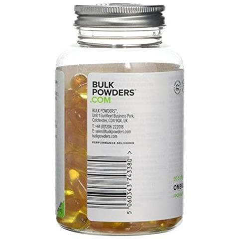 Bulk Polveri Omega 3 Olio Di Pesce Softgels 1000 Mg Confezione Da 90 - Foto 2