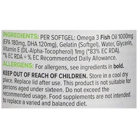 Bulk Polveri Omega 3 Olio Di Pesce Softgels 1000 Mg Confezione Da 90 - Foto 4