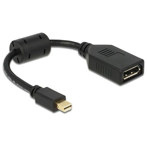 65554 mini DisplayPort DisplayPort Nero cavo di interfaccia e adattatore - Foto 1