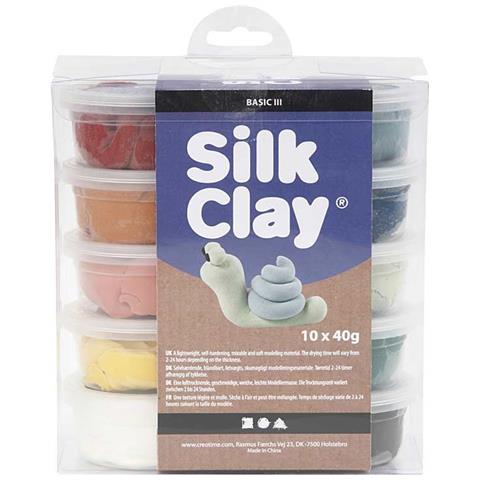 Set Per Modellare Silk Clay® - 10 X 40 G - Foto 1