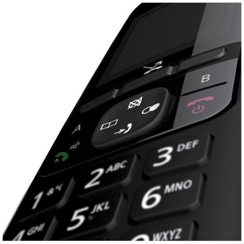 KX-TGH720 Telefono DECT Identificatore di Chiamata Nero - Foto 5