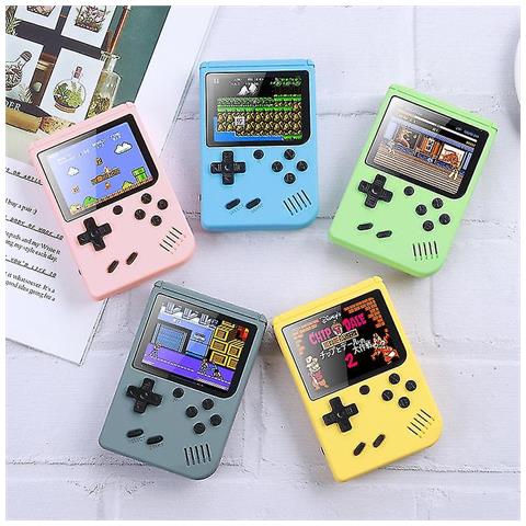 Singles Da 2,8 Pollici Blu 800 In Un Gioco Incorporato Da Console Per Videogiochi Retrò Con Console Per Videogiochi Da Gioco Classico Incorporato - Foto 5