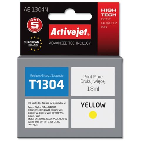 AE-1304N cartuccia d'inchiostro 1 pz Compatibile Resa elevata (XL) Giallo - Foto 1