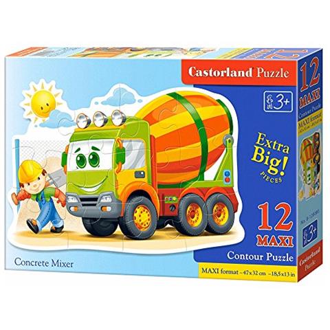 Puzzle Betoniera (12 Pezzi) - Foto 1