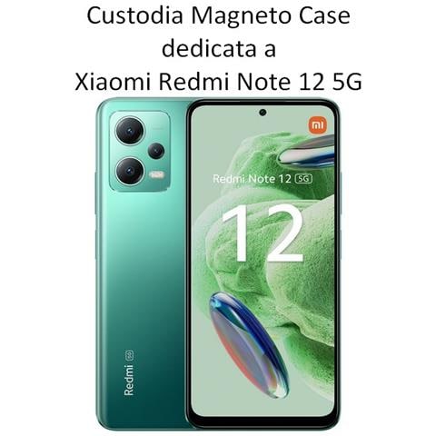 Custodia A Libro Smart Pocket Case In Pelle Per Xiaomi Redmi Note 12 5g Rose - Foto 2