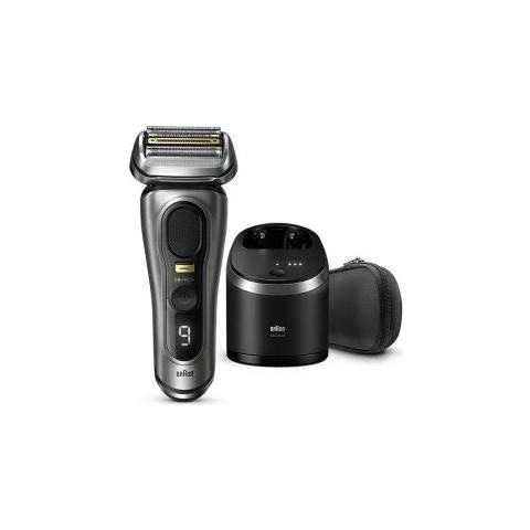 Rasoio Barba Braun Series 9 Pro+ 9565cc Silver E Black - Foto 1