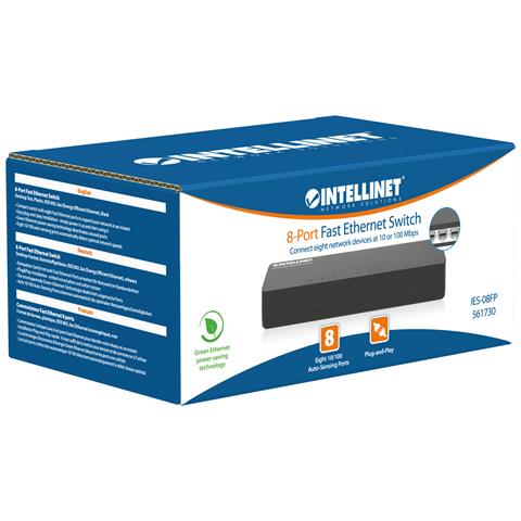 561730 switch di rete Fast Ethernet (10/100) Nero - Foto 10